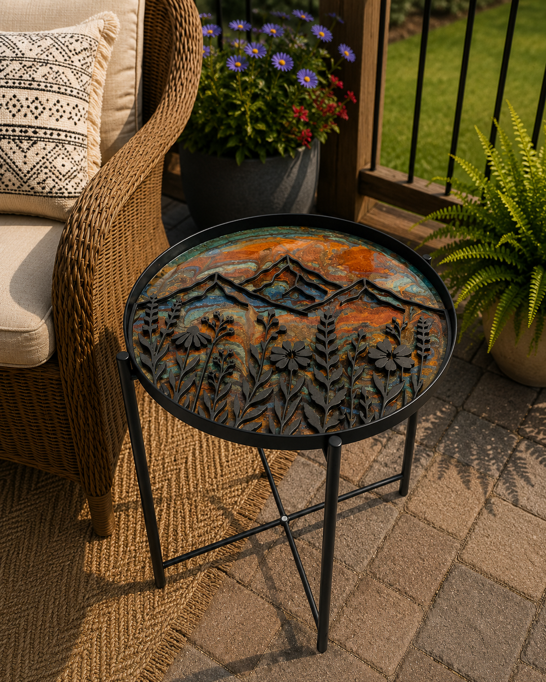 Resin & Mica Table Workshop - August 15th @ 6pm