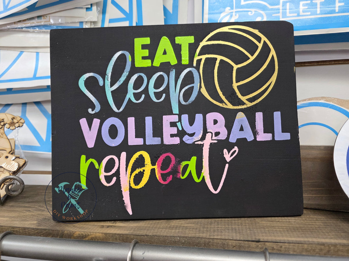 Eat Sleep Volleyball Repeat