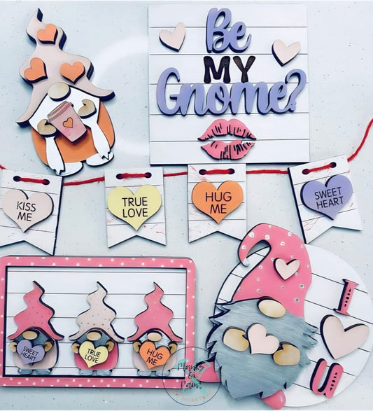 Be My Gnome Tiered Tray Set TT1443