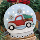 Lighted Snow Globe Ornaments