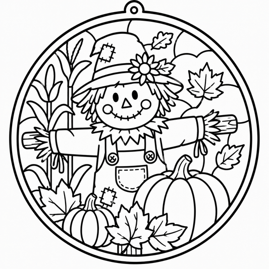 Scarecrow Suncatcher