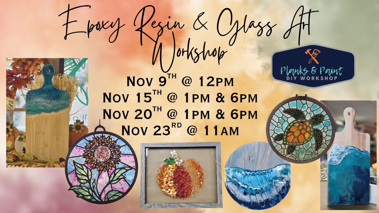 Faux Stained-Glass Suncatcher Workshop - Multiple Dates
