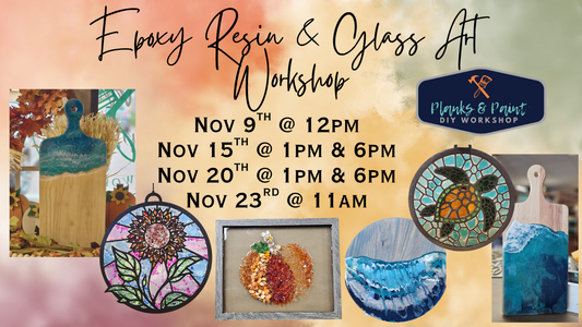 Faux Stained-Glass Suncatcher Workshop - Multiple Dates
