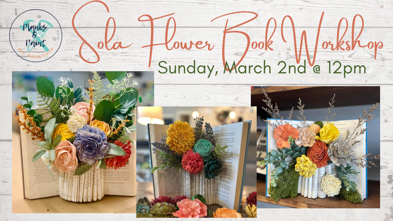 3.2.25 @ 12pm - Sola Flower Book Workshop