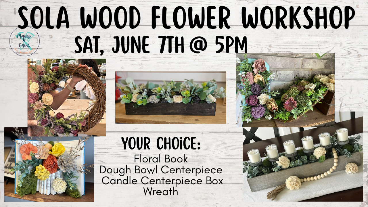 Sola Flower Workshop - 6.7.25 @ 5pm