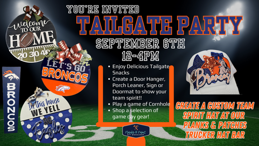 Tailgate Party Team Spirit Workshop