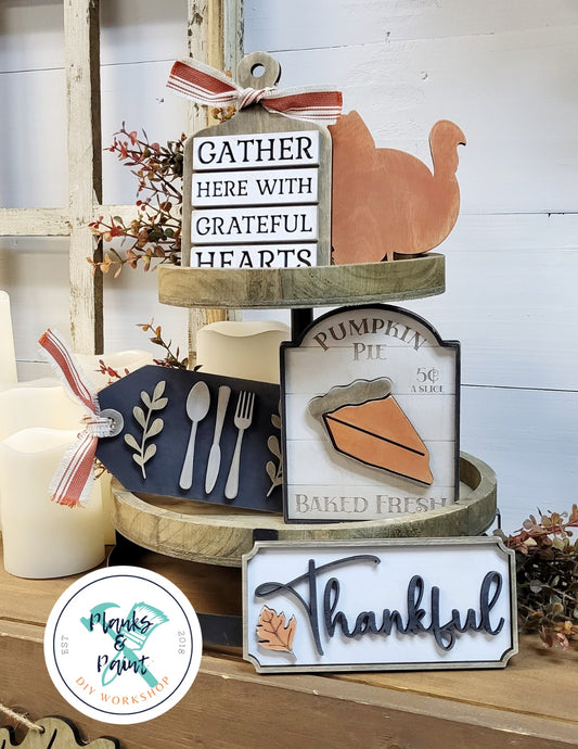 Thankful Tiered Tray Collection
