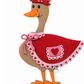 Interchangeable Wooden Porch Goose