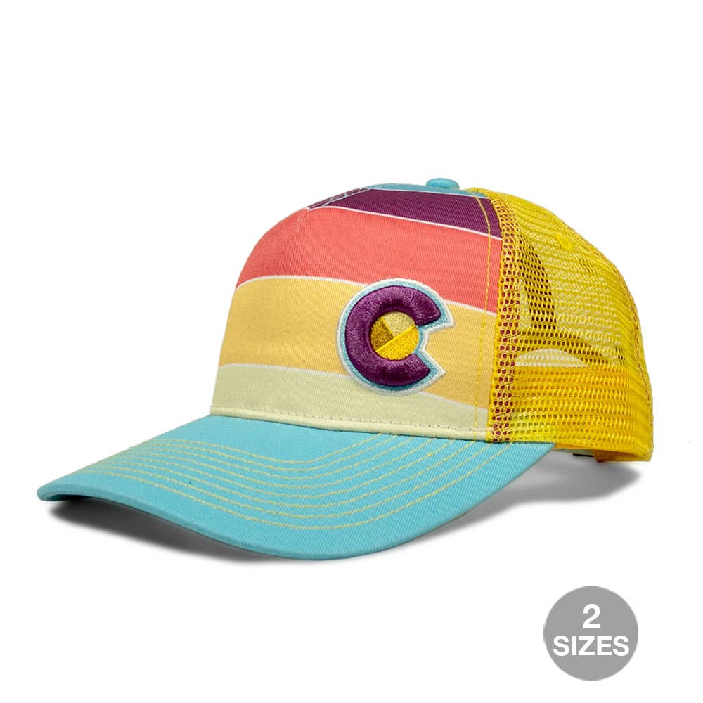 YoColorado - Hat - Lemon Drop Fader Trucker Hat