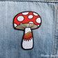 Lucky Sardine - Mushroom Rainbow Embroidered Patch: No (Loose Patches)
