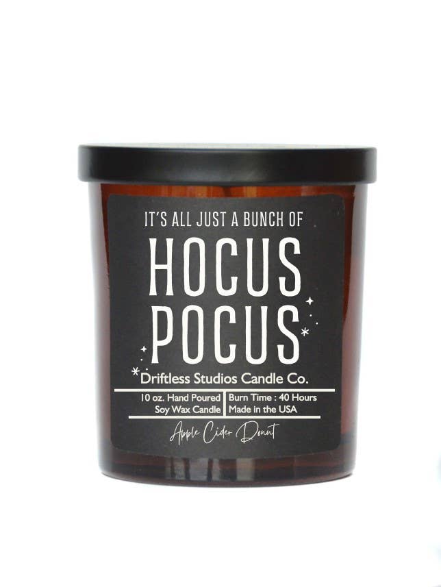 Driftless Studios - Hocus Pocus Halloween Candle - Soy Wax Candles
