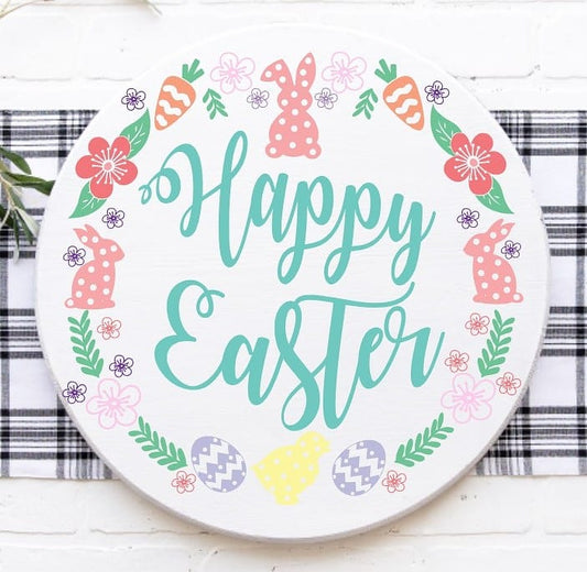 Happy Easter Wreath - NOCO