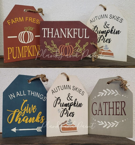 Fall Tag Set