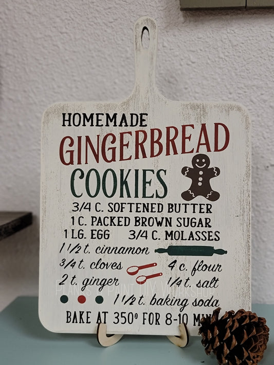 Gingerbread Cookies Cutting Board