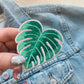 Wildflower + Co. - Waves Collection - Monstera Leaf Patch