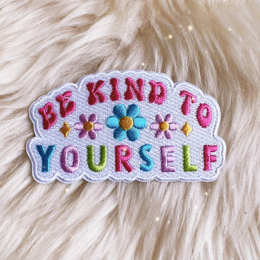 Wildflower + Co. - Positivity Quote Patches: Be Kind to Yourself