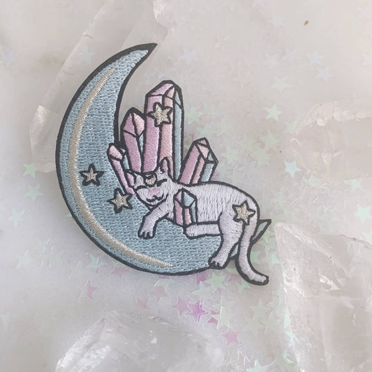 Wildflower + Co. - Lunar Cat in Moon Patch