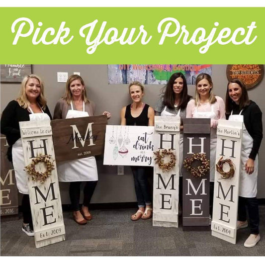 Susie's Private Party - Pick Your Project DIY Paint Workshop - Tuesday, December 11th - 6:30pm