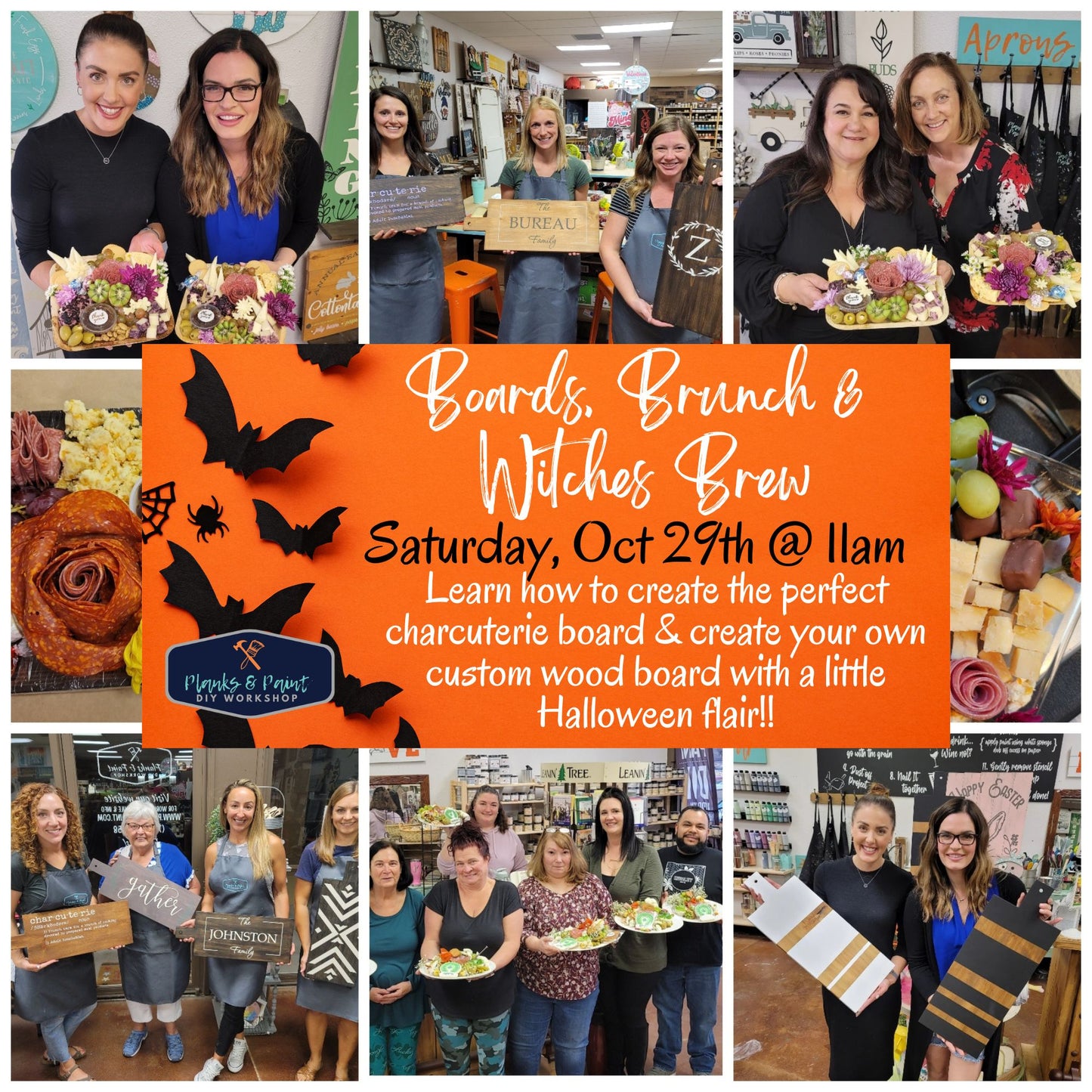 Boards, Brunch & Witches Brew - 10/29 @ 11am