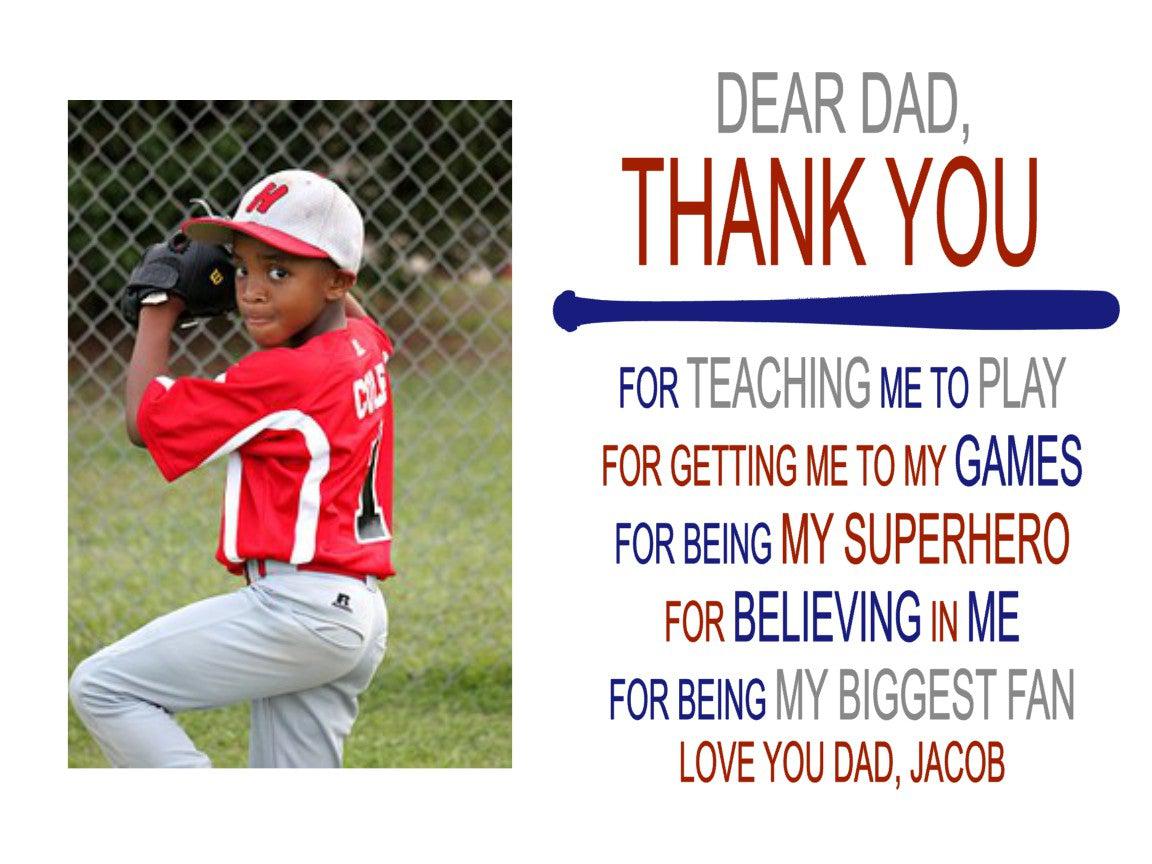 Thank you Dad Photo Frame
