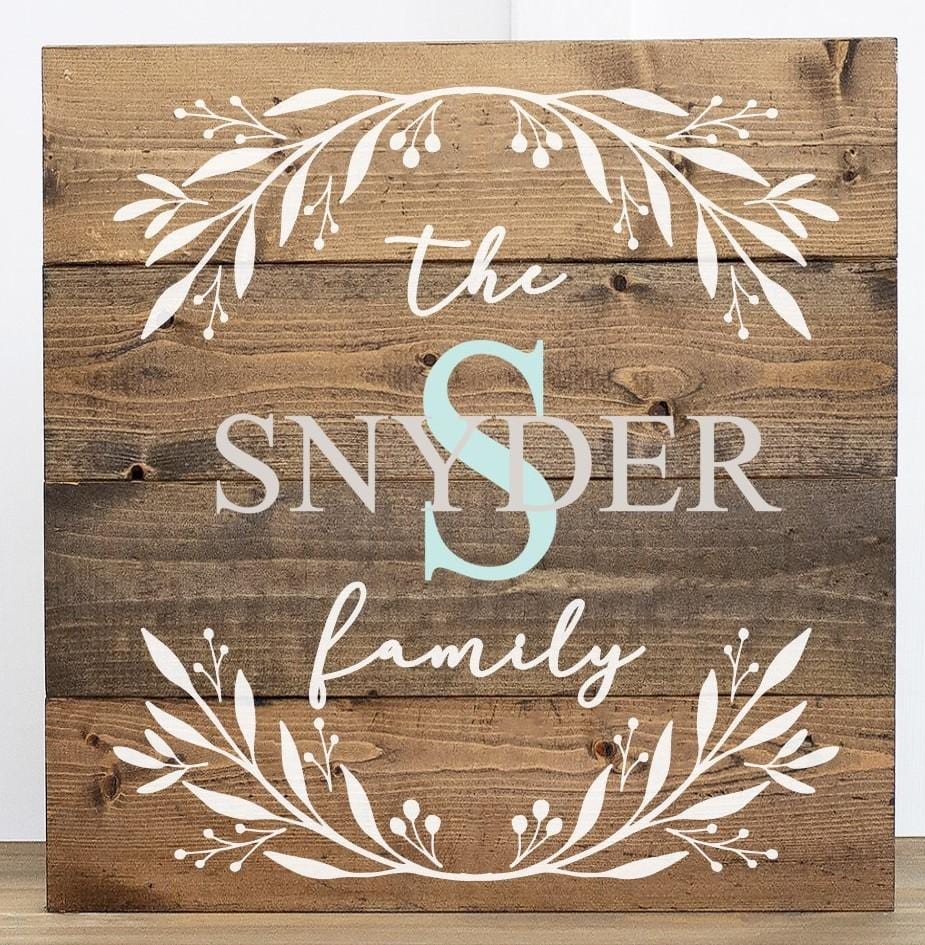 Family Names Background Family Name #6 – Planks and Paint DIY Workshop & Boutique