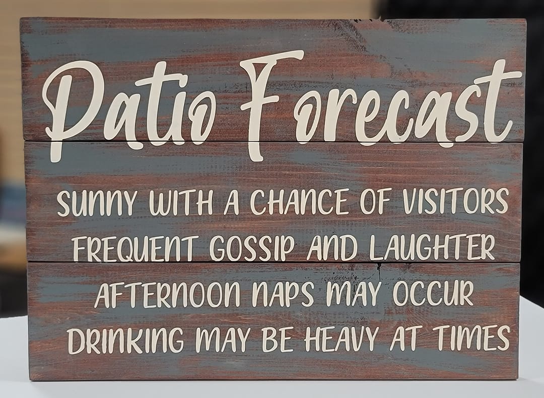 Patio Forecast
