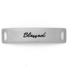 Blessed Sentiment Matte Silver