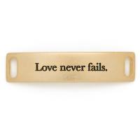 Lenny & Eva "Love Never Fails" Sentiment