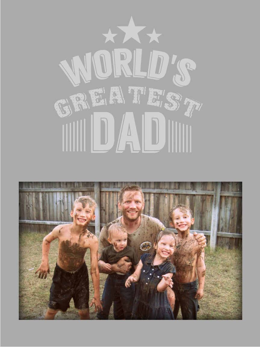 World's Greatest Dad Photo Frame