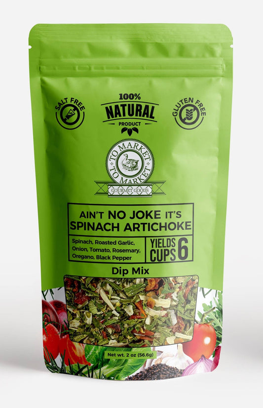 To Market- To Market - Dips & Spreads - Ain't No Joke, It's Spinach Artichoke - Dip Mix