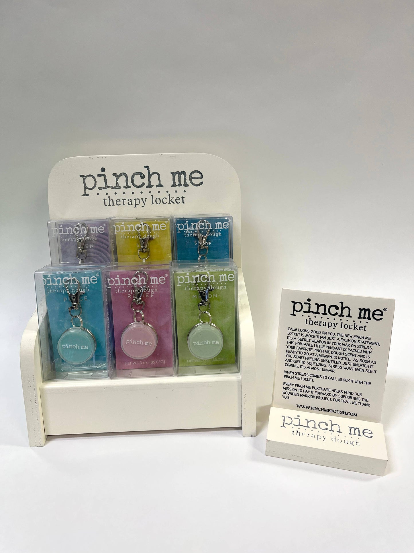 Pinch Me Therapy Dough - Clip-On Locket Display