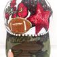 ABLN Boutique - Trucker hat patch chain bundle football camo trucker hat