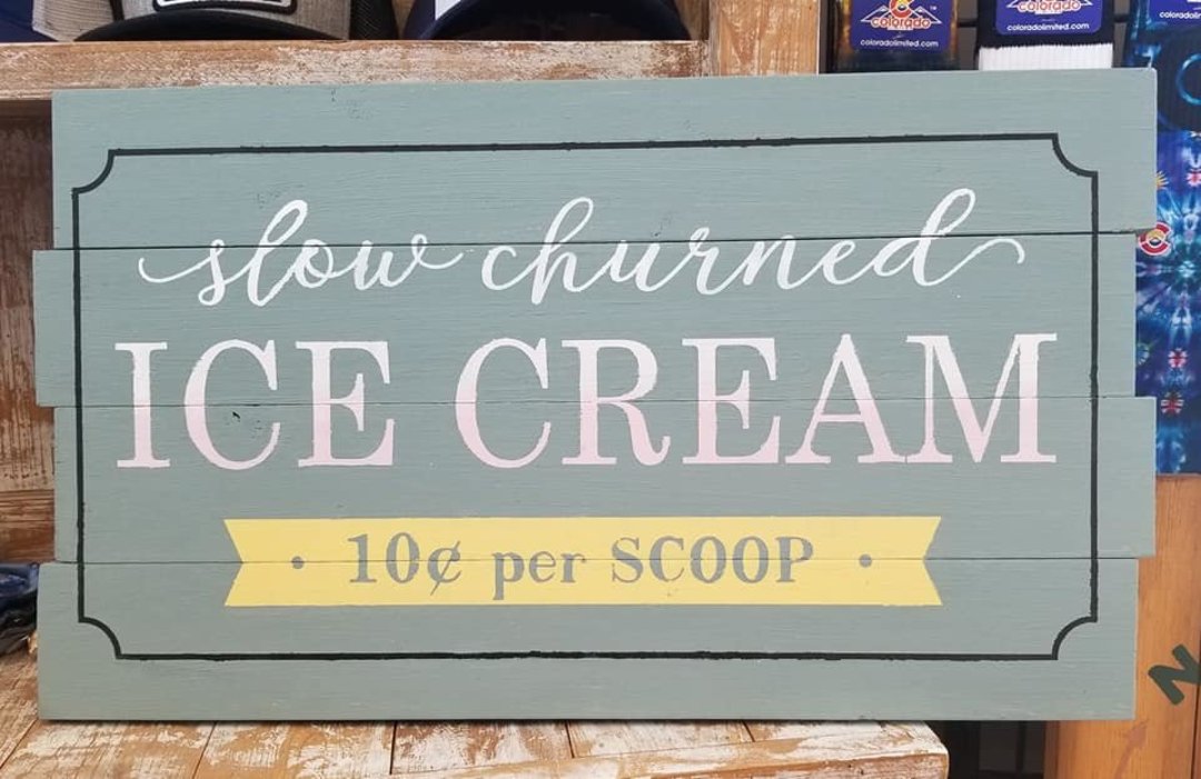 Slow Churned Ice Cream