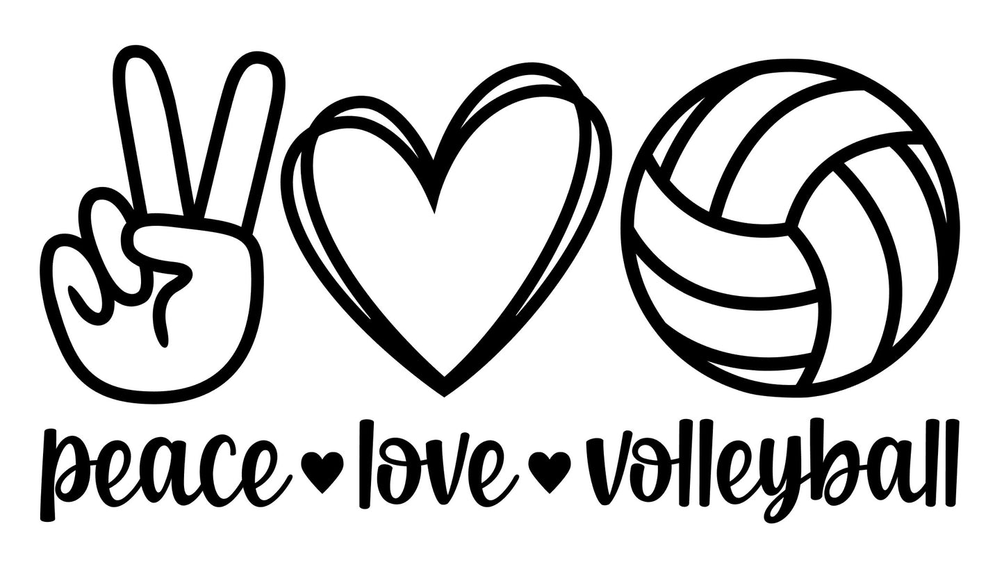Peace, Love, Volleyball Youth