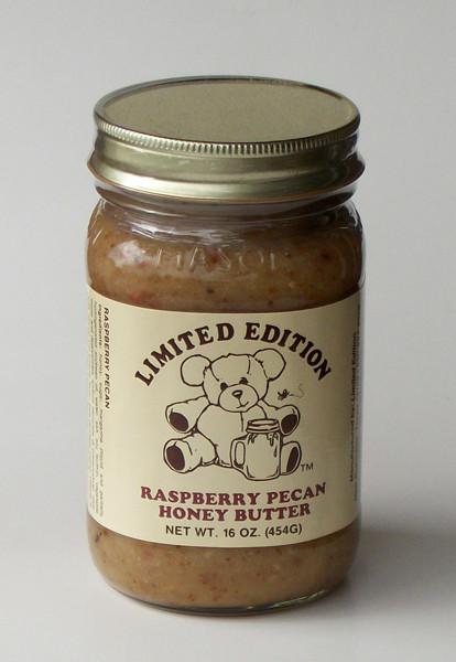Raspberry Pecan Honey Butter